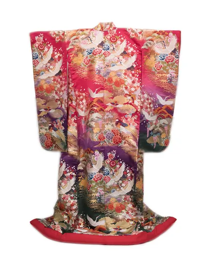Wの色打掛